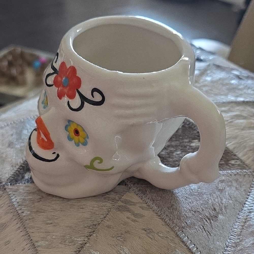 Colorful Skull Mug - Picture 2 of 9